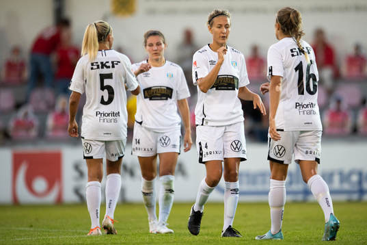 Göteborgs Emma Koivisto, Natalia Kuikka,Emma Kullberg och