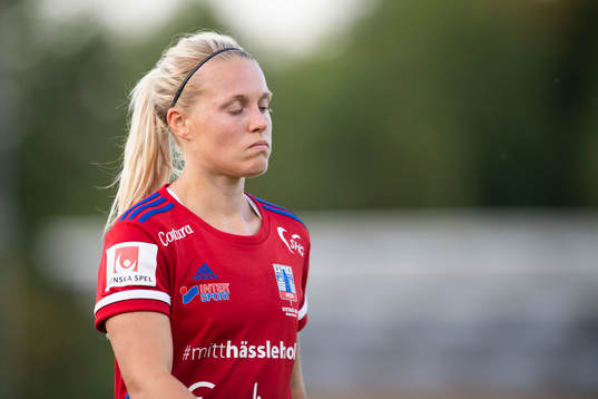 Vittsjös Nellie Persson deppar