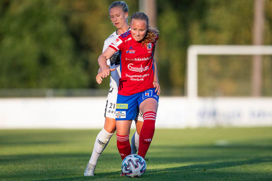 Vittsjös Ebba Wieder och Göteborgs Rebecka Blomqvist