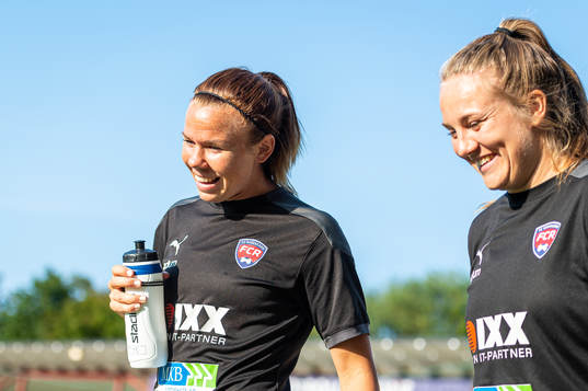 Rosengårds Jessica Samuelsson och Fiona Brown