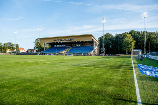 Vångavallen innan fotbollsmatchen i Superettan  mellan