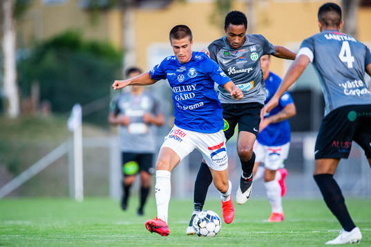 Trelleborgs Fritiof Björkén och Västerås Brian Span