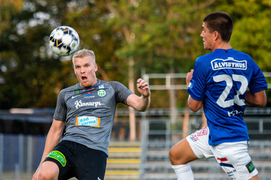 Västerås Simon Johansson och Trelleborgs Carl Björk