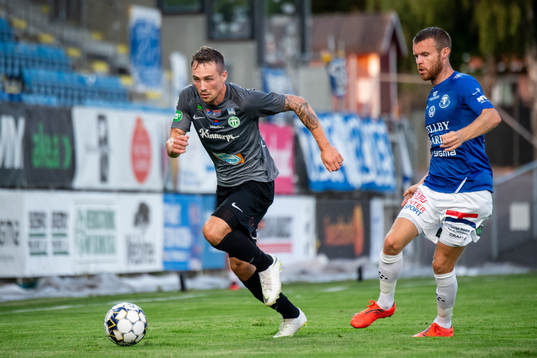 Västerås Filip Tronet och Trelleborgs Måns Söderqvist