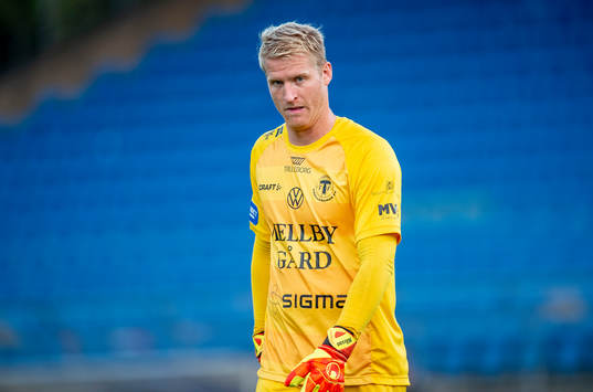 Trelleborgs målvakt Hampus Nilsson