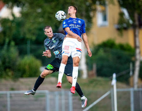 Västerås Jonas Hellgren mot Trelleborgs Carl Björk