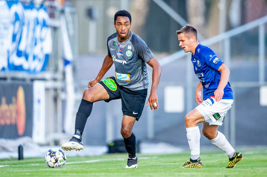 Västerås Brian Span mot Trelleborgs Oscar Johansson