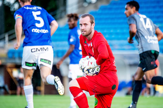 Västerås målvakt Daniel Svensson