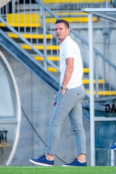 Trelleborgs tränare Kristian Haynes