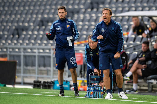 Djurgårdens tränare Kim Bergstrand