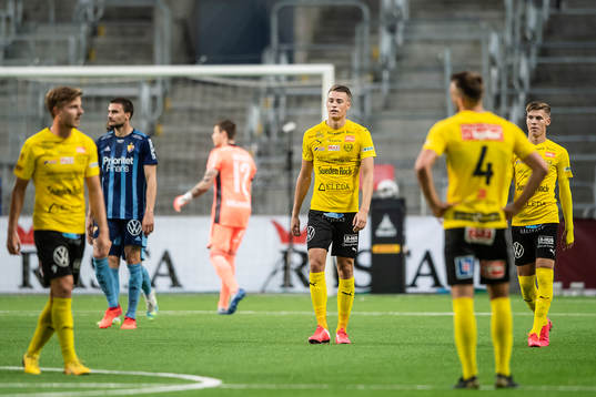 Mjällbys spelare deppar