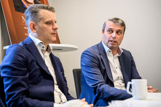 Marcus Birro och Daniel Kindberg