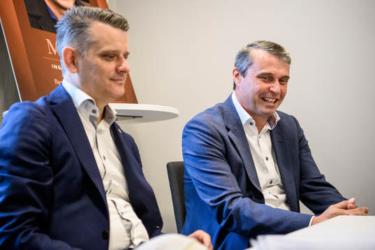 Marcus Birro och Daniel Kindberg