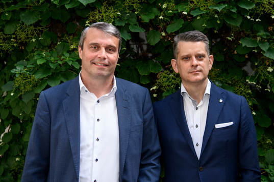Daniel Kindberg och Marcus Birro