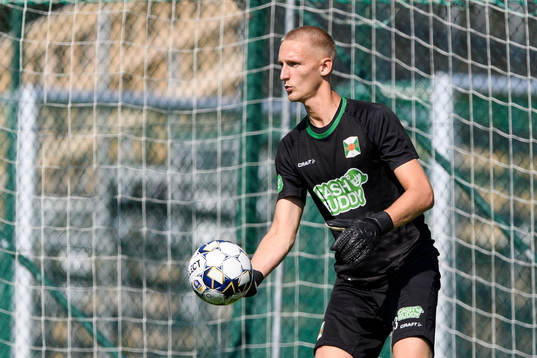 Varbergs målvakt Albin Svensson