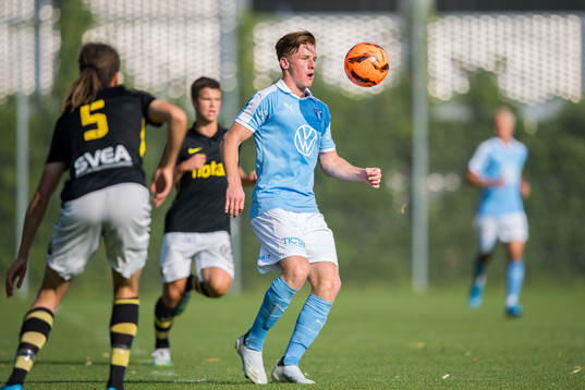 under finalen i p17 Ligacupen i fotboll mellan Malmö FF