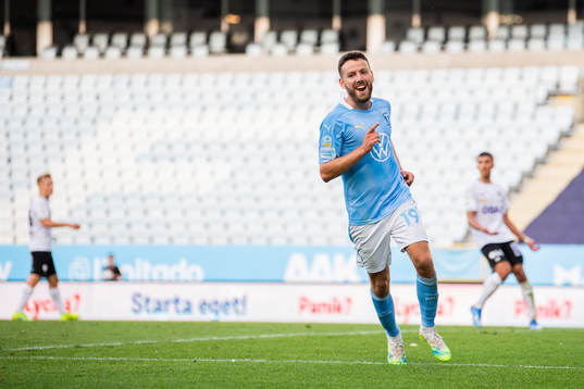 Malmö FFs Erdal Rakip jublar