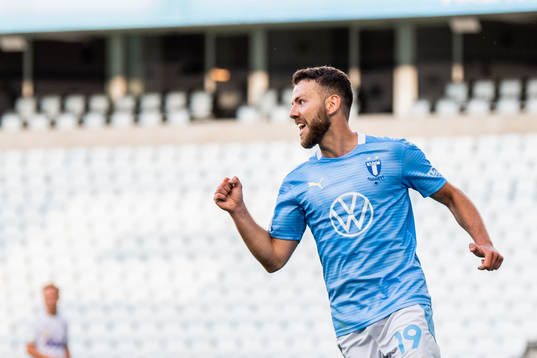 Malmö FFs Erdal Rakip jublar