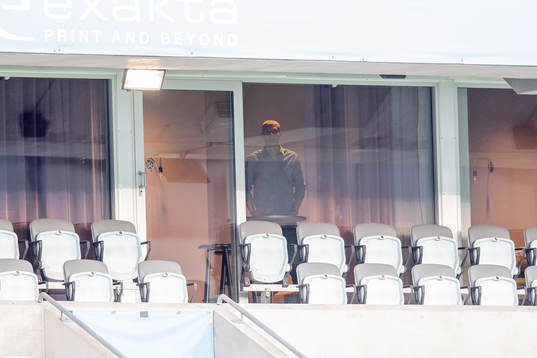 Fotbollsspelaren Felix Beijmo på plats