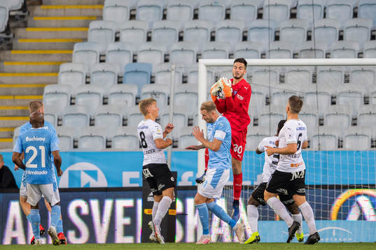 Malmö FFs målvakt Marko Johansson