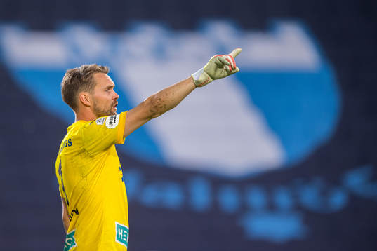 Örebros målvakt Oscar Jansson