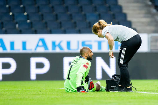Östersunds målvakt Aly Keita