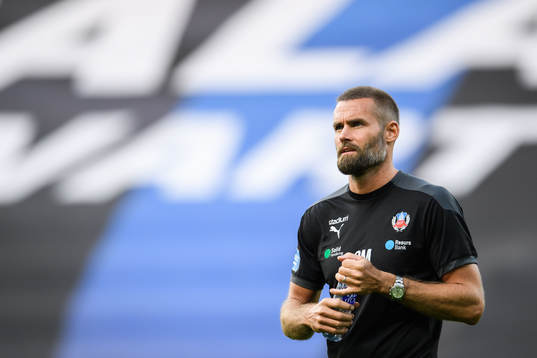 Helsingborgs tränare Olof Mellberg