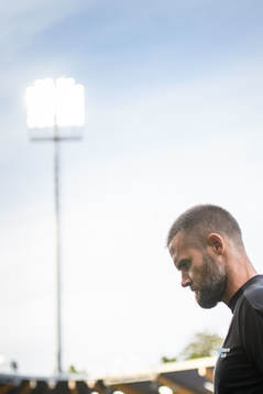 Helsingborgs tränare Olof Mellberg