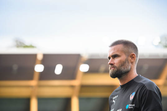 Helsingborgs tränare Olof Mellberg