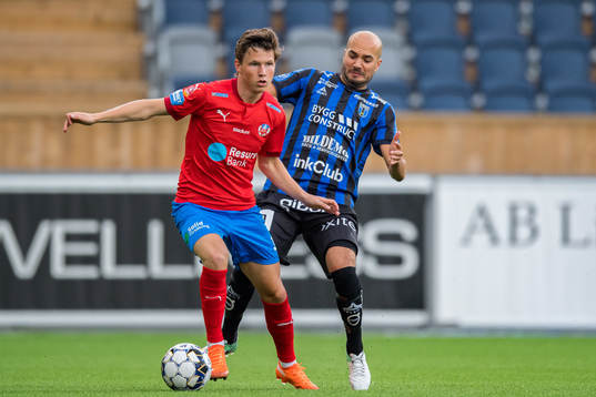 Helsingborgs Max Svensson och Sirius Karl Larson