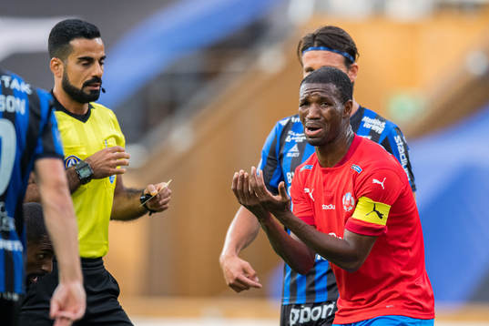 Helsingborgs Mohammed Abubakari deppar