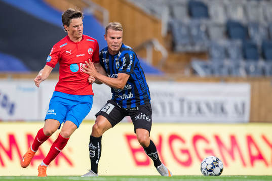 Helsingborgs Max Svensson och Sirius Elias Andersson