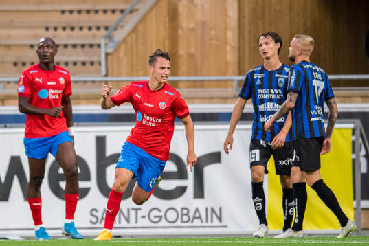 Helsingborgs Alex Timossi jublar