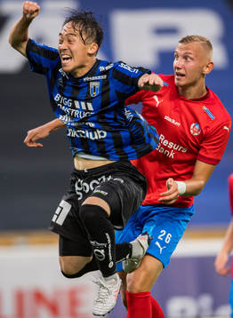 Sirius Yukiya Sugita och Helsingborgs Jakob Voelkerling
