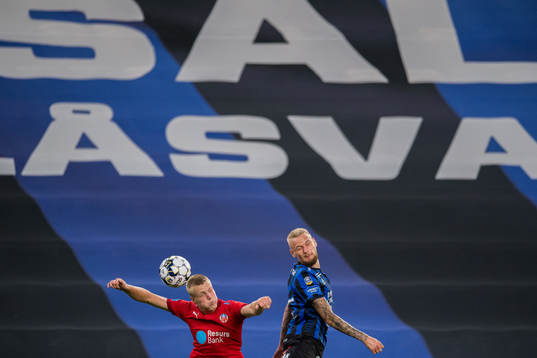 Helsingborgs Emil Hellman och Sirius Adam Ståhl