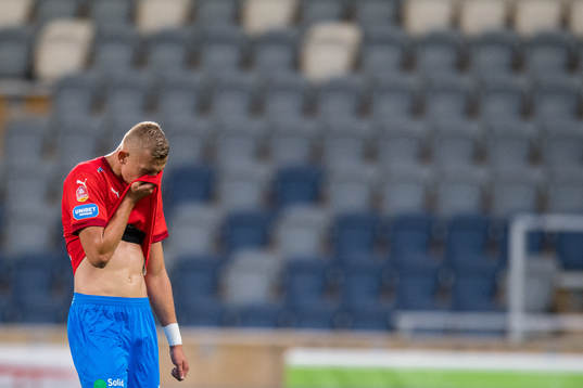 Helsingborgs Jakob Voelkerling Persson deppar
