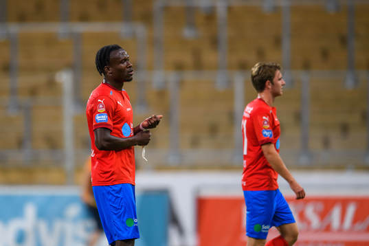 Helsingborgs Noel Mbo deppar