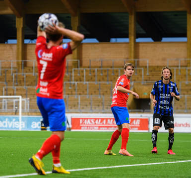 Helsingborgs Ludvig Carlius och Sirius Axel Björnström