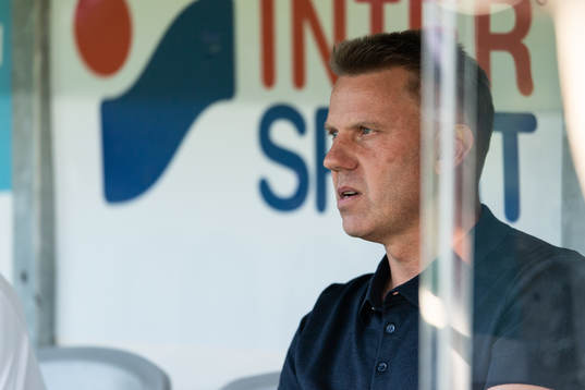 Falkenbergs tränare Hasse Eklund deppar