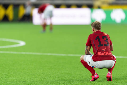Falkenbergs Marcus Mathisen deppar