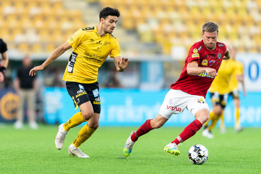 Elfsborgs Deniz Hümmet och Falkenbergs Karl Söderström