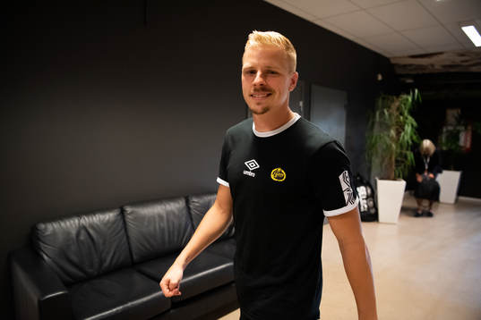 Elfsborgs Per Frick är glad