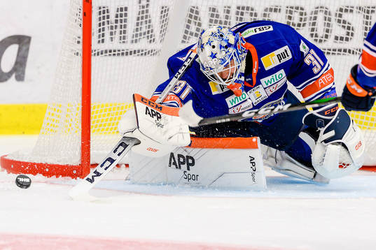 Växjös målvakt Erik Källgren