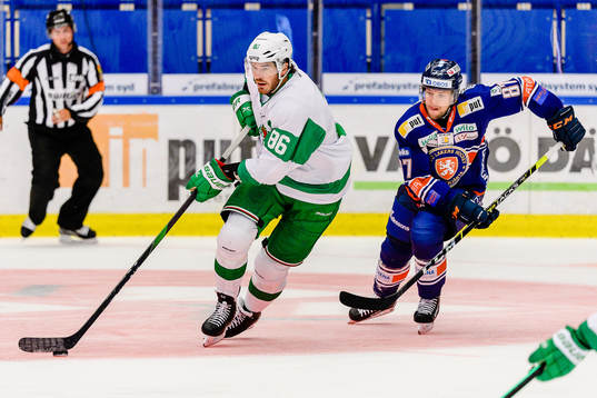 Rögles Eric Gelinas och Växjös Robert Rosén
