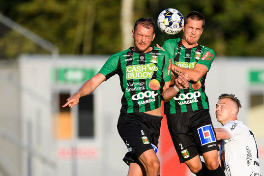 Varbergs Albert Ejupi och Jon Birkfeldt