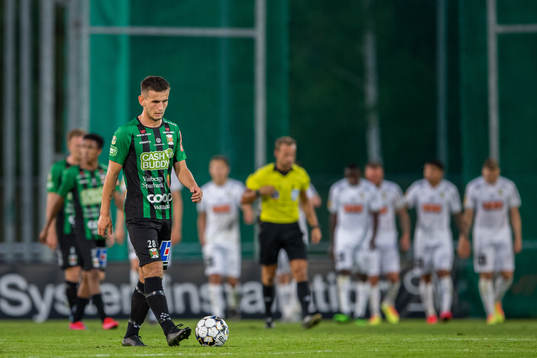 Varbergs Erion Sadiku deppar
