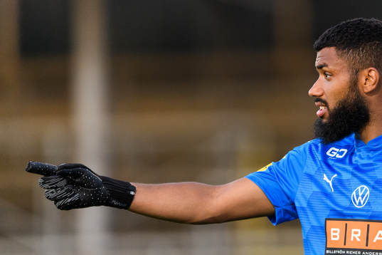Häckens målvakt Jonathan Ursin Rasheed