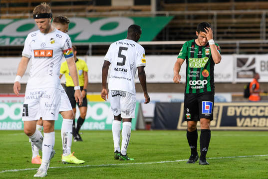 Varbergs Astrit Selmani deppar