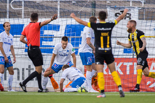 IFK Norrköpings spelare deppar