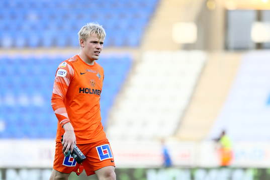 IFK Norrköpings målvakt Isak Pettersson